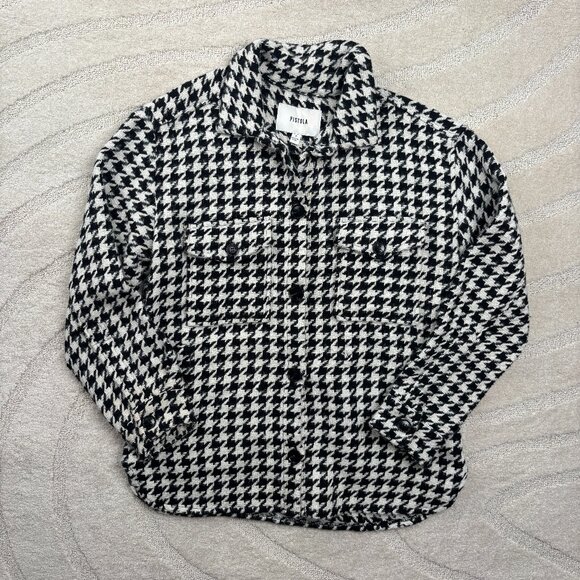 Pistola Houndstooth Shacket - Picture 1 of 10